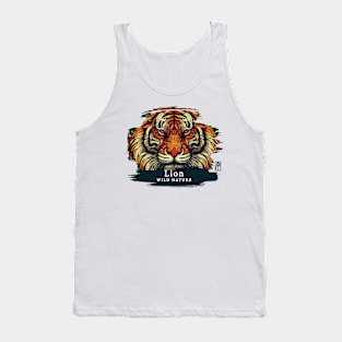 Lion - WILD NATURE - LION -10 Tank Top